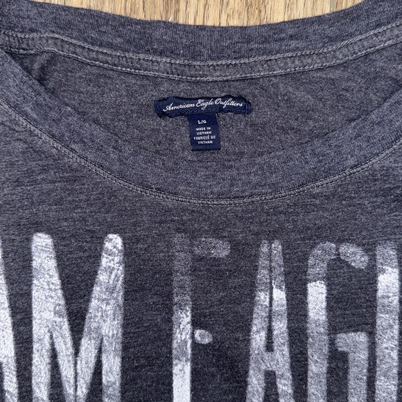 Women’s size L  American Eagle Outfitters Graphic 3/4 Tee - Picture 6 of 9